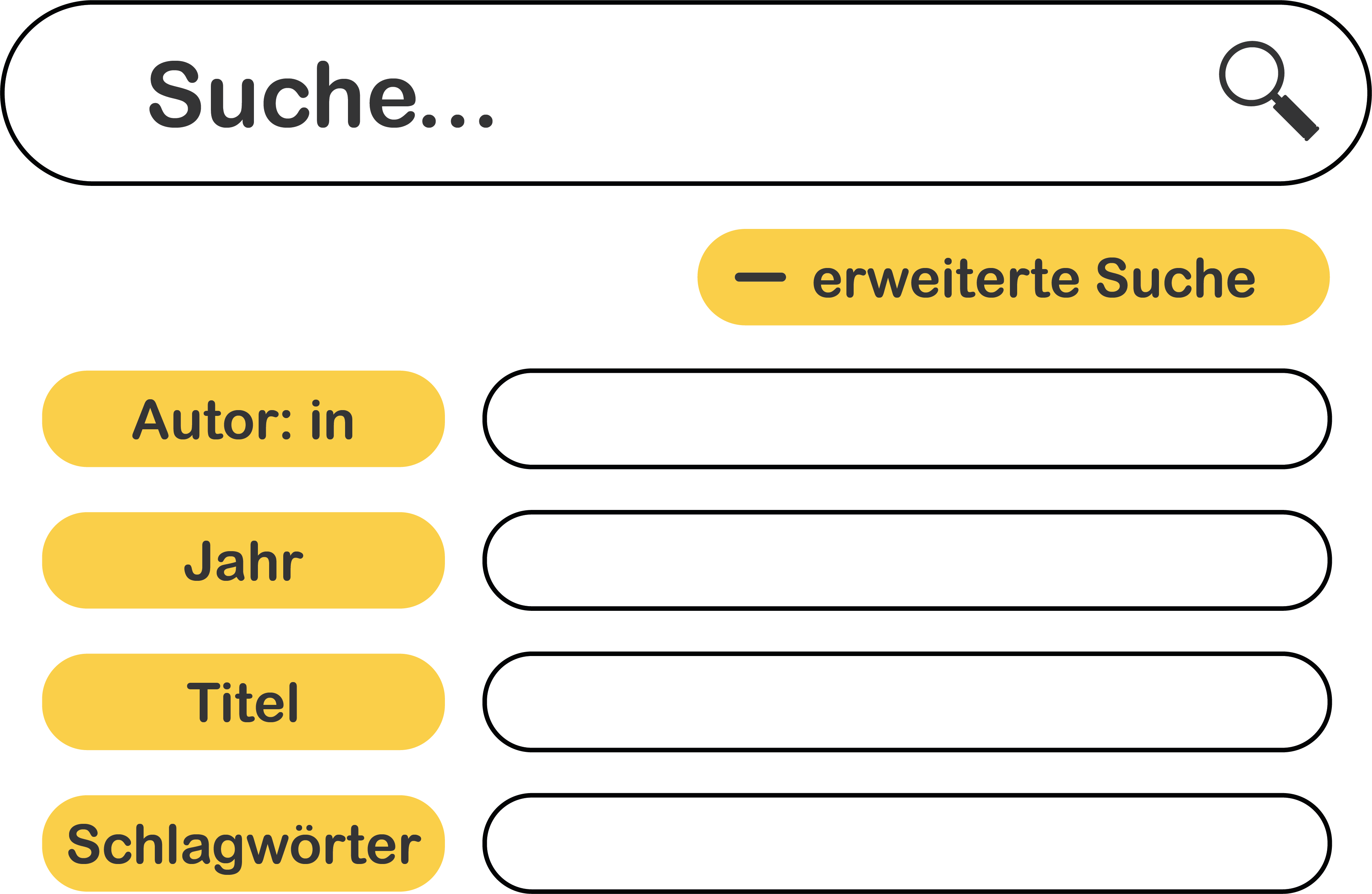 Suchmaske erweiterte Suche