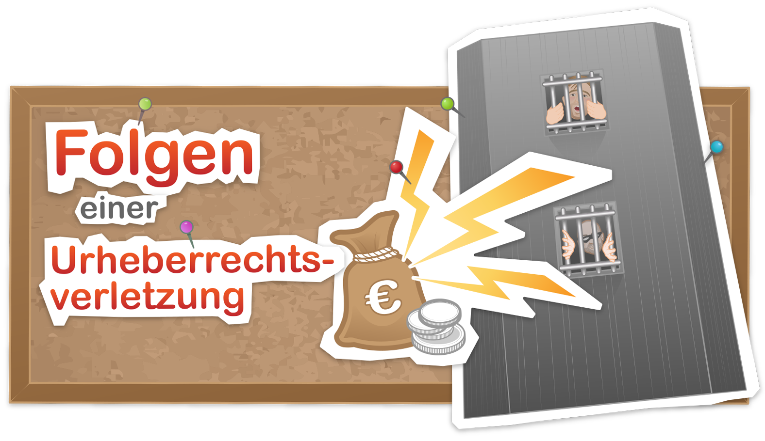 Mögliche Folgen einer Urheberrechtsverletzung