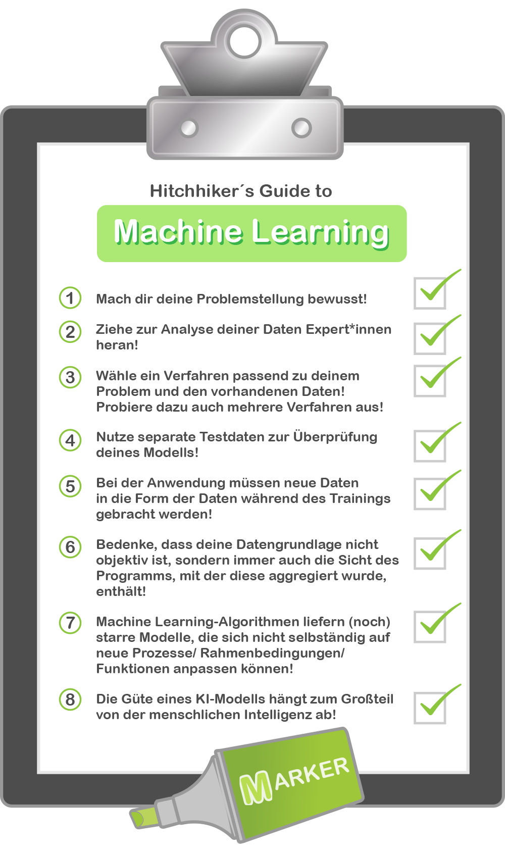 Gitchhiker´s Guide to Machine Learning
