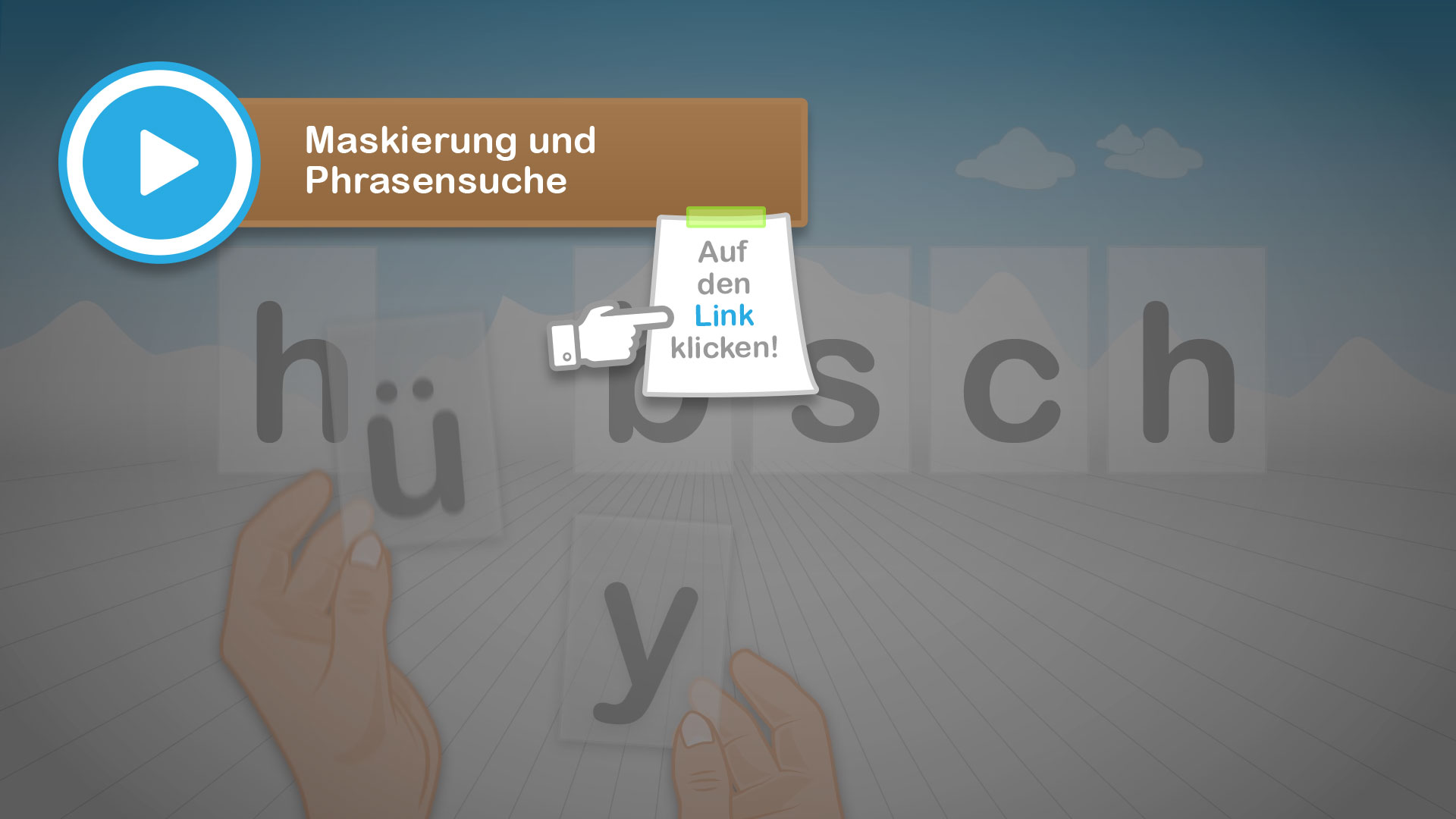 Videovorschau Maskierung und Phrasensuche