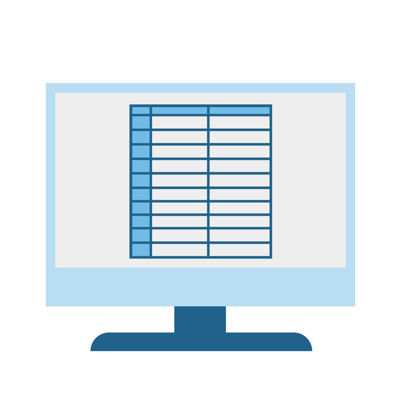Icon Triptichon Tabelle