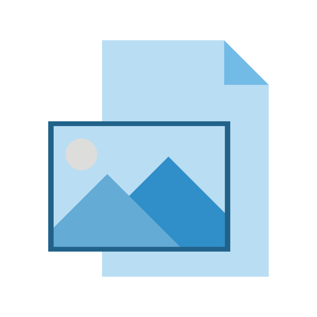 Icon analoge Daten
