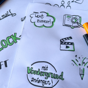 Bild mit Sketchnotes