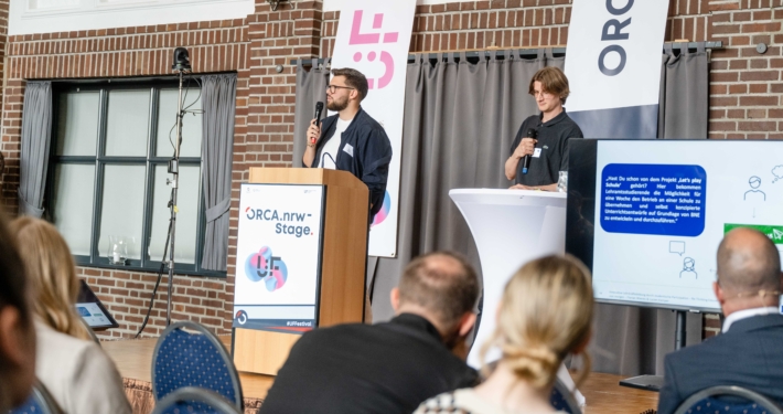 Florian Wienes und Lucien Kemper beim U:FF