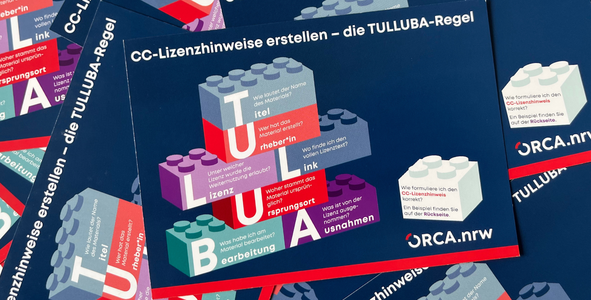 Postkarte mit Hinweisen auf die TULLUBA Regel