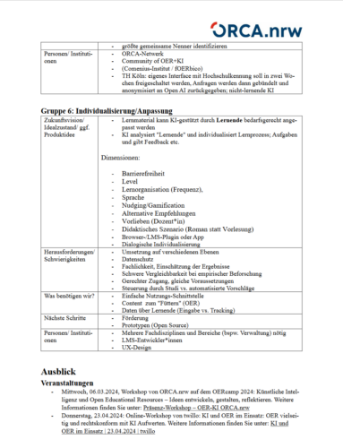 Dokumentation-des-Online-Workshops KI und OER