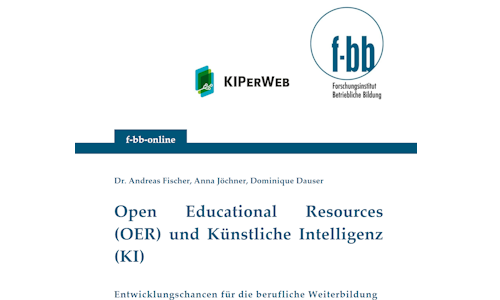 Zu sehen ist der Titel des Artikels auf weißem Grund. Darüber sieht man verschiedene Logos.