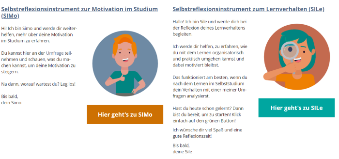 Übersicht über Selstreflexionsinstrumente von DigiKoS