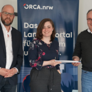 PD Dr. Markus Deimann, Julia Eisentraut, MdL und Dr. Joachim Preusse