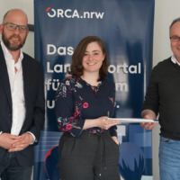 PD Dr. Markus Deimann, Julia Eisentraut, MdL und Dr. Joachim Preusse