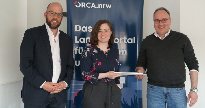 PD Dr. Markus Deimann, Julia Eisentraut, MdL und Dr. Joachim Preusse