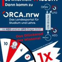 Coupon zur Teilnahme am Glücksrad von ORCA.nrw bei Inside RUB, 26. Juni 2025