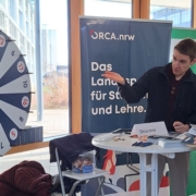 Daniel Diekmann am ORCA.nrw-Glücksrad