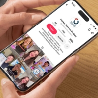 TikTok-Kanal von ORCA.nrw auf einem Smartphone