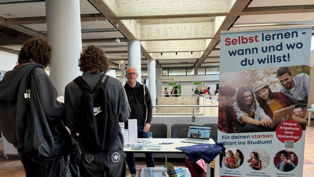 Gunnar Sandkühler am ORCA.nrw-Stand
