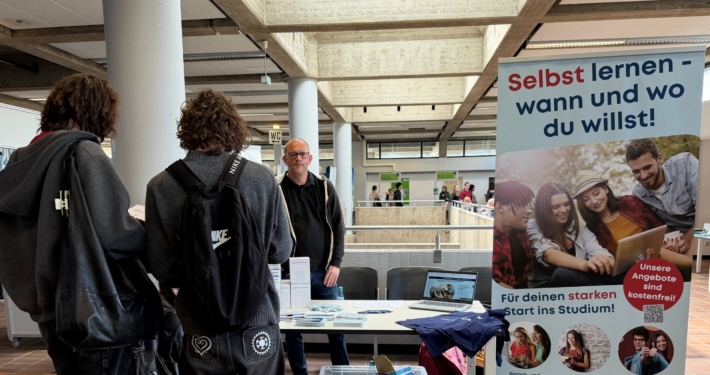 Gunnar Sandkühler am ORCA.nrw-Stand