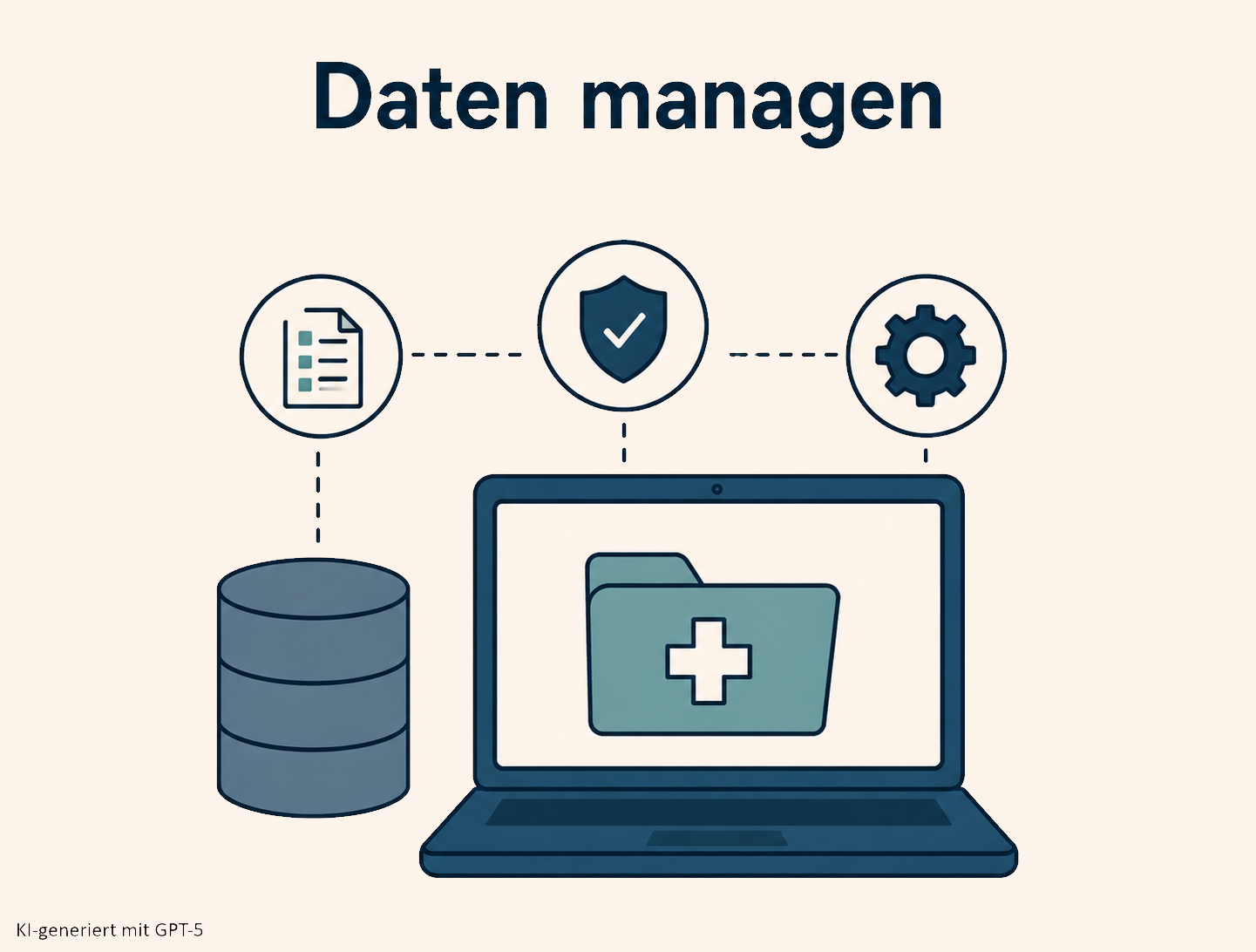 Titelbild "Daten managen" Titelbild "Daten managen"