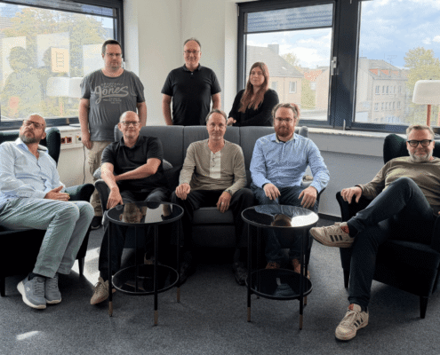 Gruppenfoto des OER-Kurspilot-Präsenztreffens